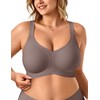 Vertvie Bras for Women No Underwire Wireless Support Bra Underarm-Smoothing