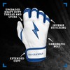 BRUCE BOLT Chrome Series Short Cuff Royal Batting Glove -