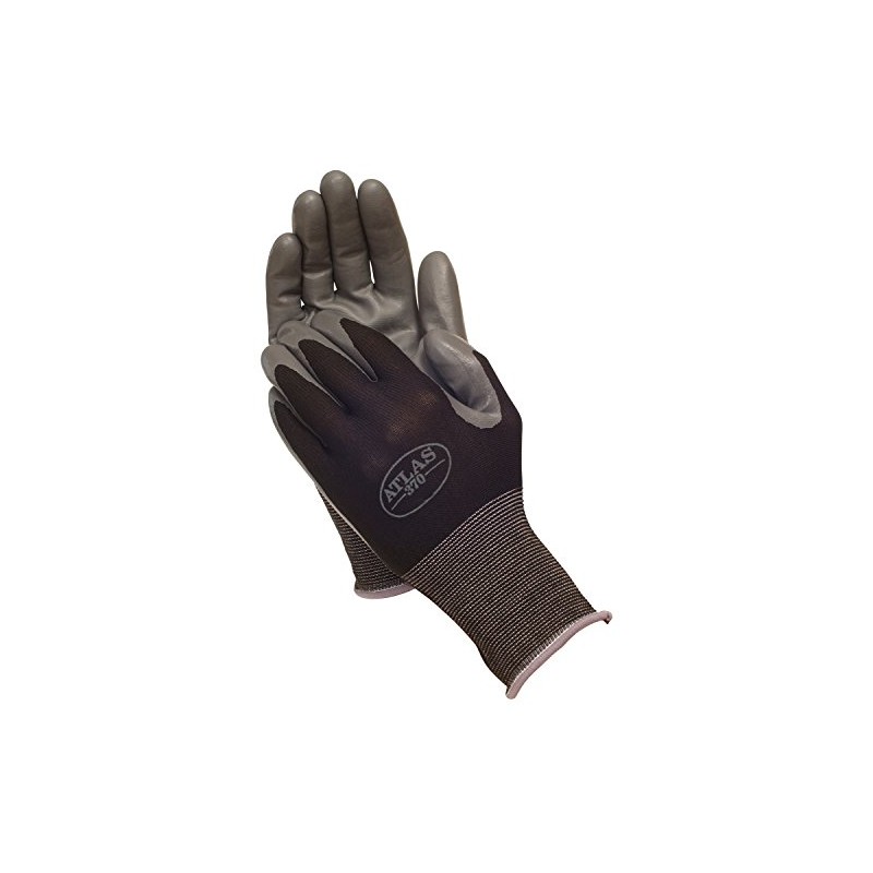 Bellingham Nitrile Tough Glove, Black, Large