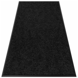 3′ x 15′ Front Door Mat Indoor Outdoor Entrance, Commercial Floor Mat Heavy Duty Dirt Trapper Entryway Doormat, Custom Size Non Slip Rubber Backing Welcome mat, Door Mat for High Traffic Area
