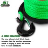 STEGODON 3/8" x 100ft Synthetic Winch Rope 23,809lbs Dyneema Winch