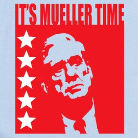 CafePress It's Mueller Time Funny Trump Body Suit Cute Infant Bodysuit Baby Romper Sky Blue