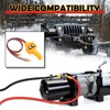 wedfish Winch Remote with Cables,Manual Push Button Winch Controller with