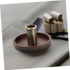 STOBAZA Moxa Sticks Holder Walnut Moxibustion Base for Secure and