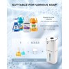 MTYGK Automatic Soap Dispenser Touchless, 6-Level Adjustable,13.5oz/400ml Rechargeabled Wall Mounted