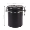 Coffee Bean Storage Container 304 Stainless Steel Exhaust Valve Coffee