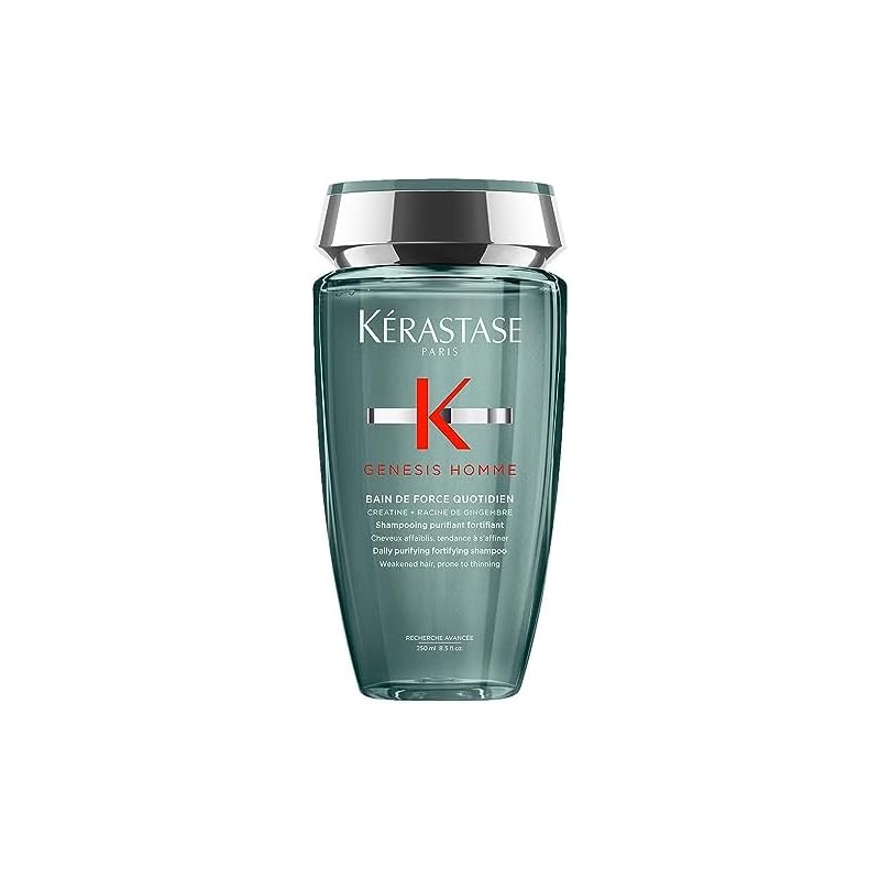 KÉRASTASE Bain De Force Quotidien Shampoo fortalecedor anticaída, 250ml