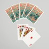 Monterey, California, Fluid Linework, Crab (52 Playing Cards, Poker Size
