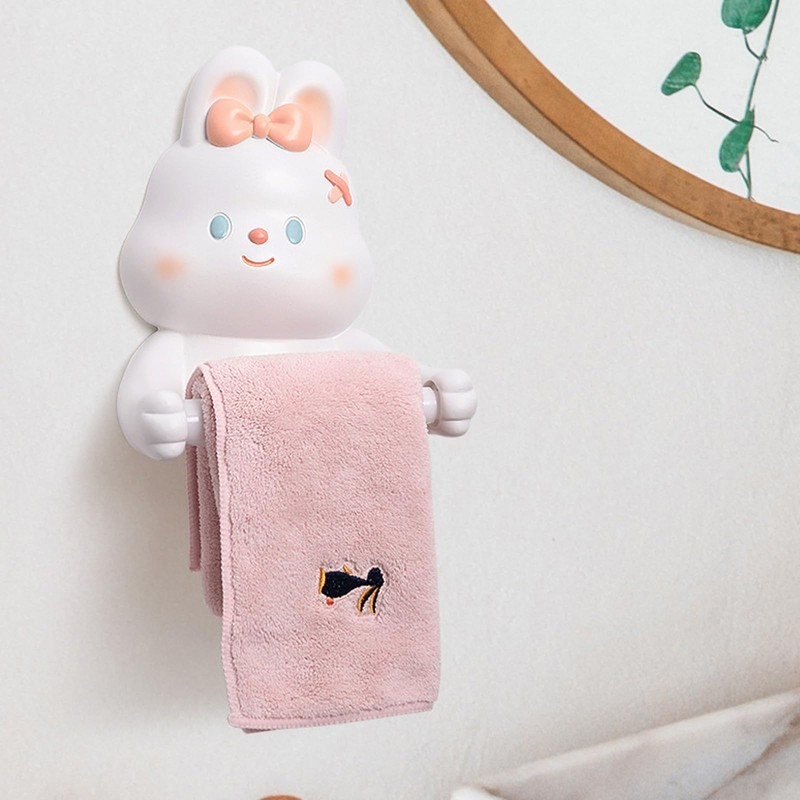 Cute Toilet Paper Holder Wall Mount, Funny Animals Toilet Paper