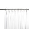 Carnation Home Fashions Premium Quality Vinyl Shower Curtain Liner-White