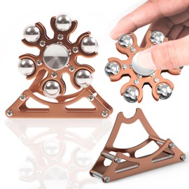 Fidget Toys for Desk Ferris-Wheel Spinner: Metal Kinetic-Spinner 3mins, Cool-Gadgets for Kid Children Teen Adult EDC-Toy, ADHD Tools Cool Stuff Stress Relief Gift for Office Home School Christmas