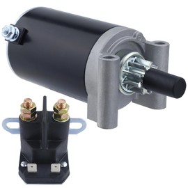 Ezamintaly Starter & Relay for Cub Cadet i1046 i1050 LT1045 LT1046 LT1050 LTX1046, RZT 42 50 54 L42 L46 L50 L54 S42 S46 S50 S54 LTX1050 LGT1050 LGTX1050 11-13, 3209801 3209803 3209808 1999-1140051