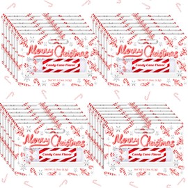 Sacubee 25 Pack Candy Cane Flavor Christmas Lip Balms Bulk Xmas Gift Party Favors Lip Balm Moisturizing Lip Care Stocking Goodie Bags Stuffers Holiday Treat Small Gifts