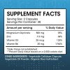Mulittea 3PACK Magnesium Glycinate Capsules 500mg with Vitamin D3 Vitamin