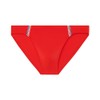 HOM Men's Micro Nautical Cup Swimming Trunks Swim Briefs, red