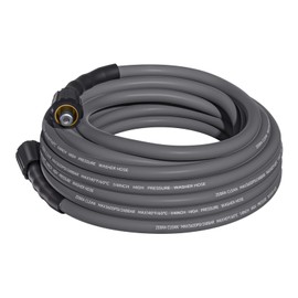 Pressure Washer Hose, 1/4" x 25 FT Flexible Power Pressure Washer Hose, M22-14/15mm Kink Resistant Electric Water Pressure Hose, 3600 PSI