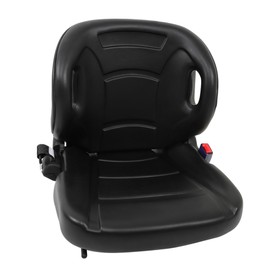 GXYWADY Universal Forklift Seat Tractor Seat with Adjustable Angle Back Replacement for Forklift Tractor Excavator Skid Loader Backhoe Dozer