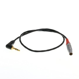 DRRI Tentacle Sync Adapter Cable for 5Pin to 3.5mm Jack Tentacle Timecode Generator