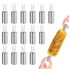 15 PCS Corn on The Cob Skewers, Stainless Steel Sweetcorn