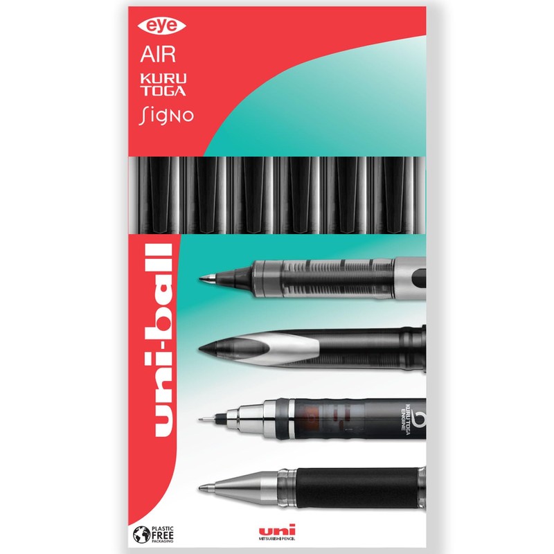 uni-ball AIR Micro - 0.5mm Fine Rollerball - UBA-188-M -