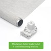 Rollerhouses Roller Shade Brackets with Mechanism Roller Shade Clutch+Skyline Mounting