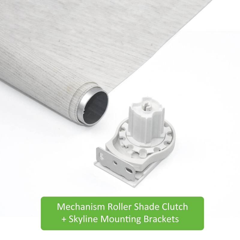 Rollerhouses Roller Shade Brackets with Mechanism Roller Shade Clutch+Skyline Mounting