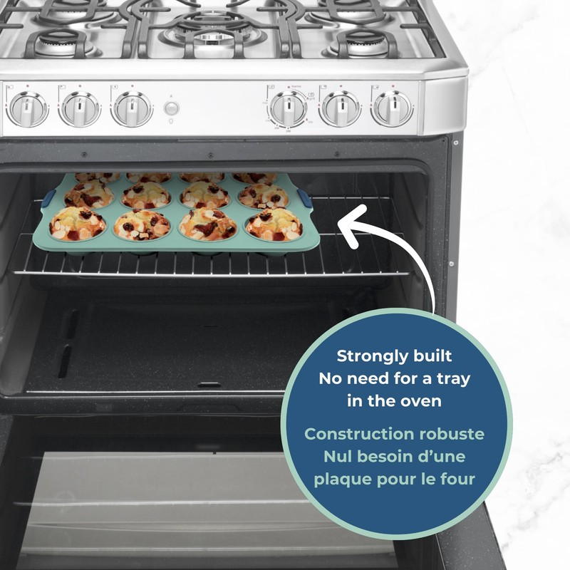 Starfrit Silicone Baking Pans - 24 Mini Muffins