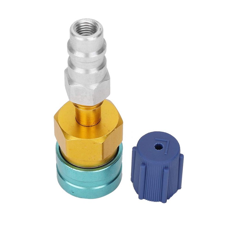 Suuonee Air Conditioner Quick Adapter, Car R1234YF to R134A Low