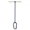 Leriton Hand Auger Post Hole Digger 6"x 46" with Non-Slip