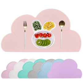 heatcozy Pet Meal Mat, Feeding Mat, Waterproof, Anti-Slip, Antibacterial, For Dogs and Cats, Placemat, Pet Mat, Clean, Convenient, 18.9 x 10.6 inches (48 x 27 cm), Pink