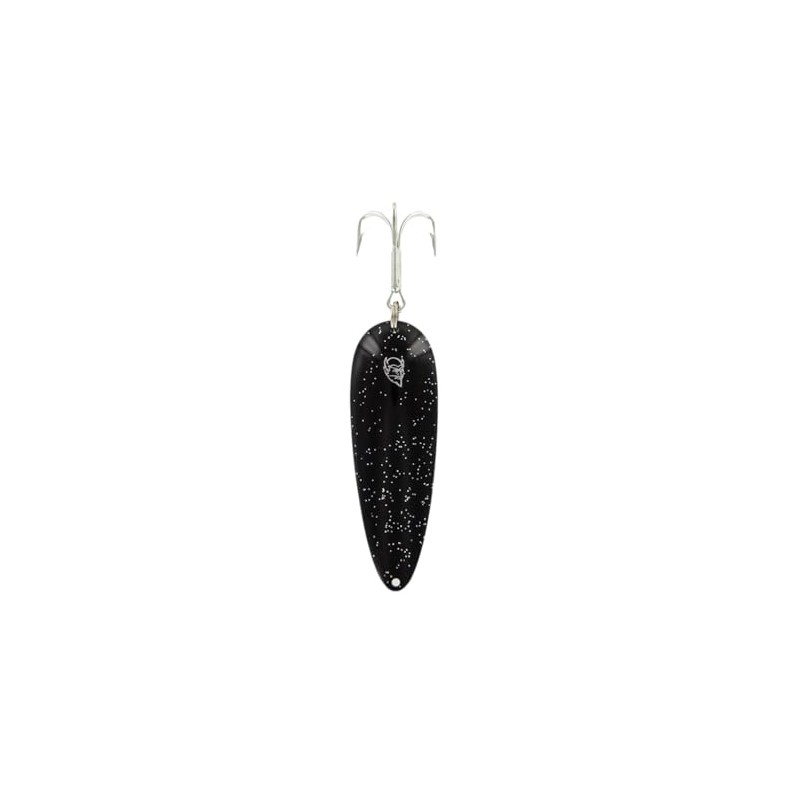 Dardevle Nickel Back 1 oz Fishing Spoons, Black Betty