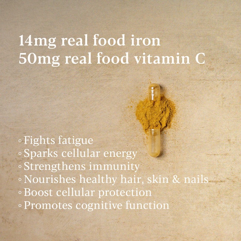 Higher Nature - Botanical Iron with Vitamin C - Natural