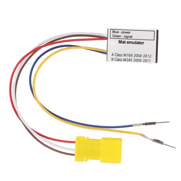 Ymiko Car Sensor Bypass Emulator, Seat Occupation Mat, Passenger Seat