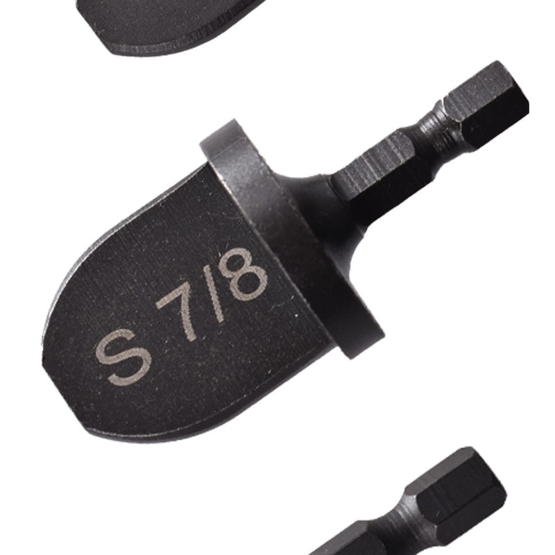 6 Piece Pipe Expander Drill Bit Carbon Steel Hex Shank