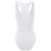HATOPANTS - Body sin mangas para mujer, con espalda cruzada,
