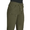 KOI Lite Women's Peace Drawstring Scrub Pant Medium Olive Green