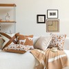 Horseshoe Pattern Pillow Cover Luxury Leopard Cheetah Jacquard Embroidery Decorative