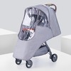 Rain Cover for Pushchairs, One Size, Waterproof, Dustproof, Windproof, Durable