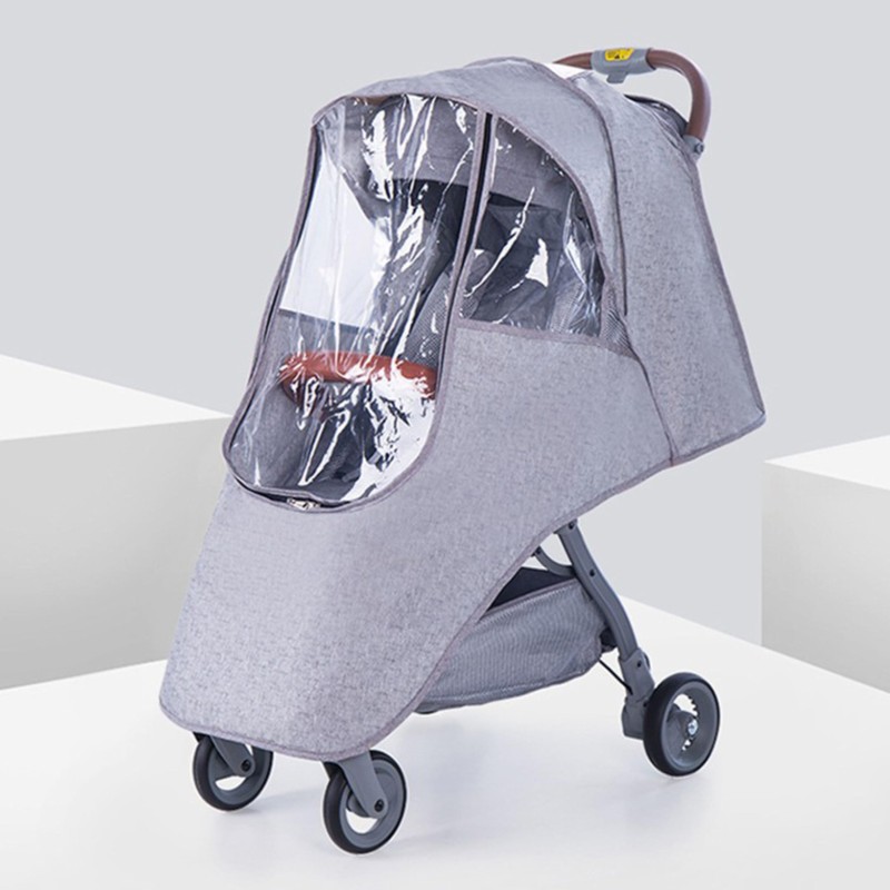 Rain Cover for Pushchairs, One Size, Waterproof, Dustproof, Windproof, Durable