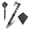 Medieval Viking Axe of Ragnar Lothbrok, Hand Forged Bearded Tomahawk