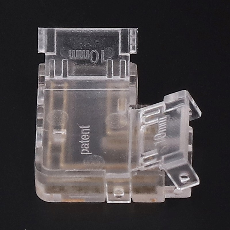8PCS L Shaped LED Light Strip Connectors 4 Pin 10mm