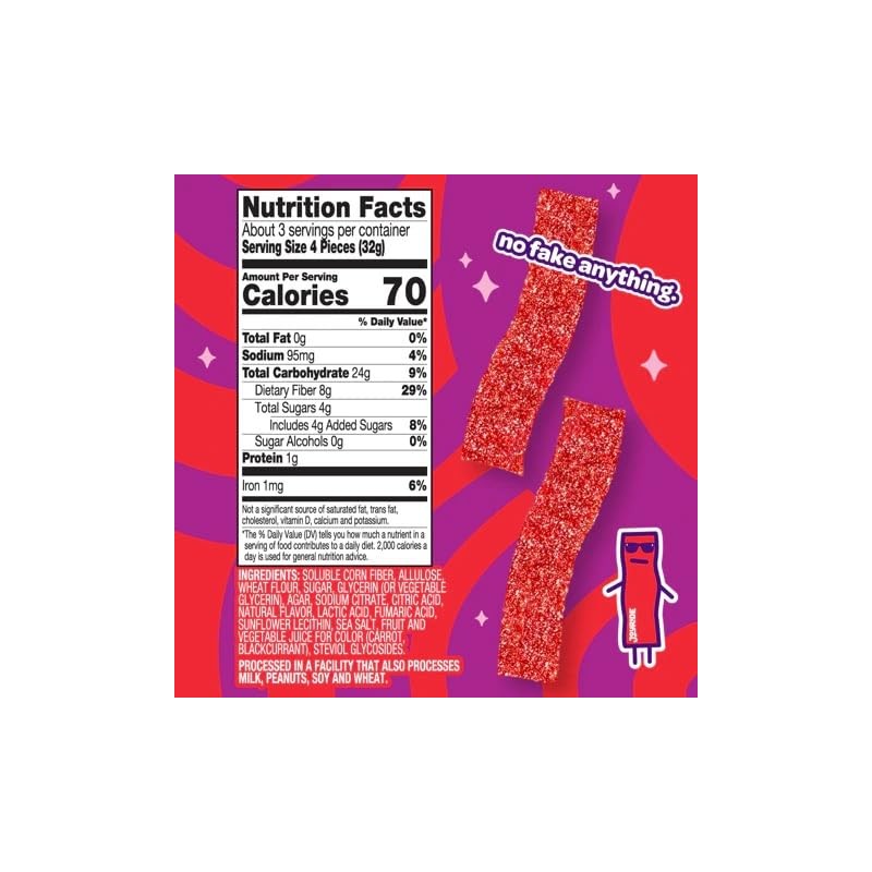 Joyride Sweets Candy Joyride Sour Candy Strips - 3.5oz-Gummy Candy,
