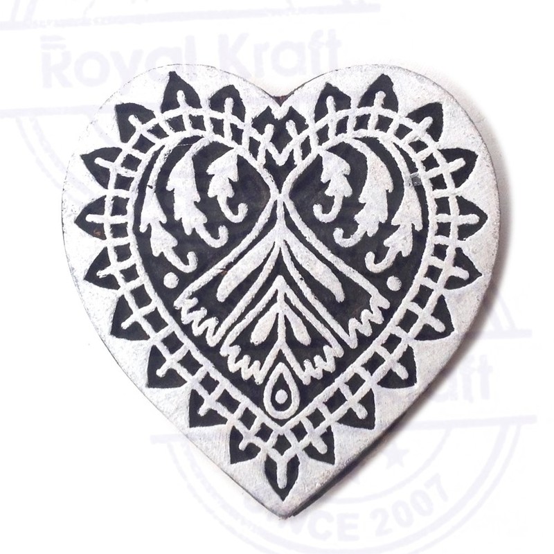 Royal Kraft Wooden Stamps DIY Fabric, Textile, Clay, Pottery, Paper,