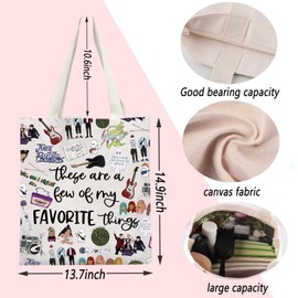 Julie TV Show Inspired Gift Julie Ghost Band Rock Lover Tote Bag Horror JATP Sunset Curve Julie Luke Fans Handbag, 1, carry bag