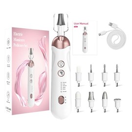 Nail Cutter for Gel Nails, Wireless, Electric Nail File Cutter for Gel Nails