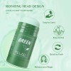 Unbranded Green Tea Clay Mask Stick Purifying Deep Cleansing Blackhead