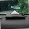 OHPHCALL Sun Visor Tissue Holder PU Leather Car Napkin Install