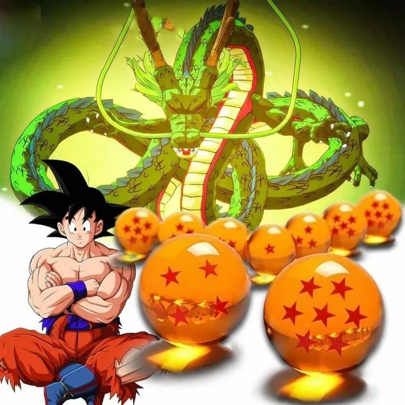 Dragon 7 Esferas Dragon Ball Caja Exhibidor Goku