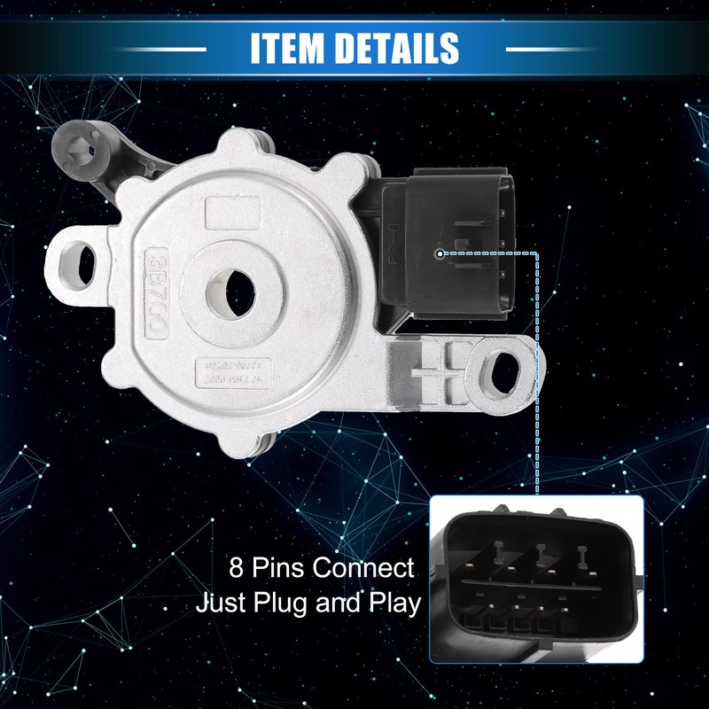 VekAuto Transmission Range Sensor Neutral Safety Multifunction Switch Compatible for