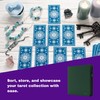 Boltquan Tarot Card Binder PU Leather – Holds 80 Cards,